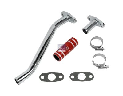 Pipe set, turbocharger lubrication replaces Scania 1422385