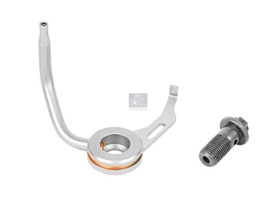 Oil nozzle, with screw replaces Scania 1526821