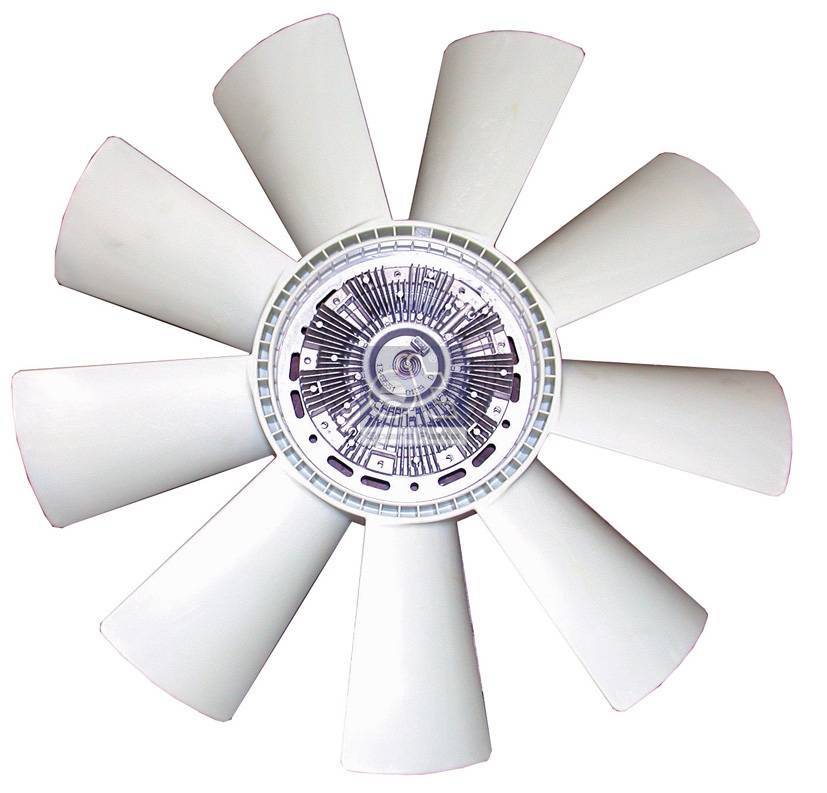 Fan with clutch replaces Iveco