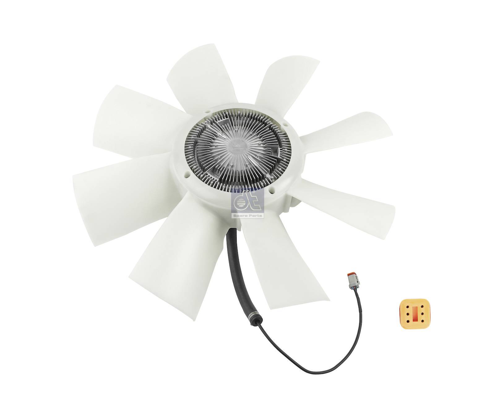 Fan with clutch replaces Scania 2410086