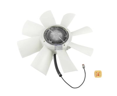 Fan with clutch replaces Scania 2410086