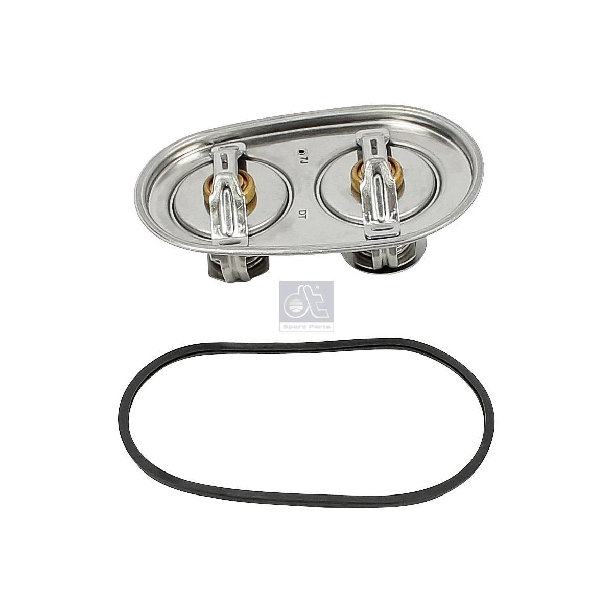 Thermostat, with gasket replaces Scania 2729053