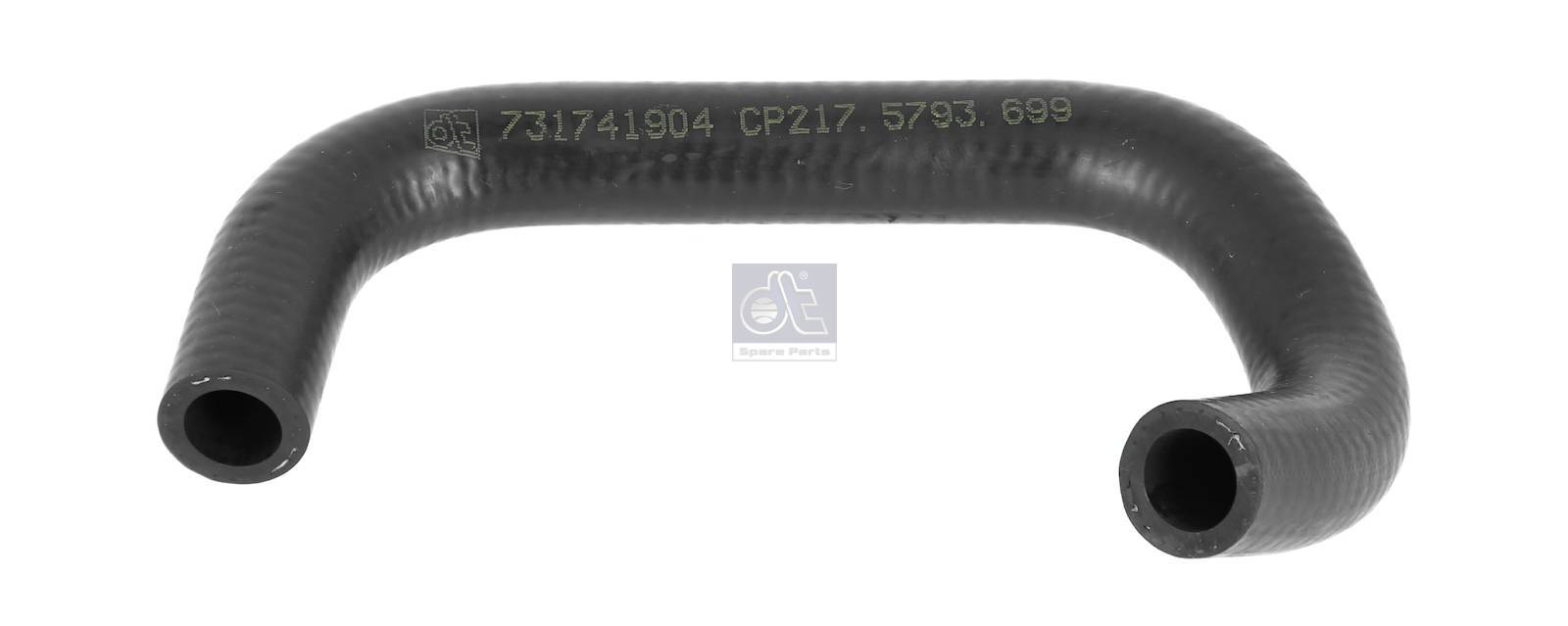 Radiator hose replaces Scania 1521422