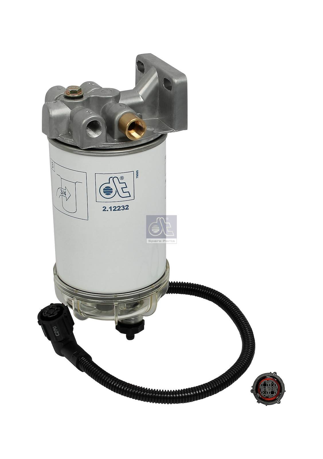 Fuel filter, complete replaces Scania 2277591