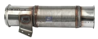 Front exhaust pipe replaces Scania 1734040