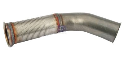 Front exhaust pipe replaces Scania 1484095
