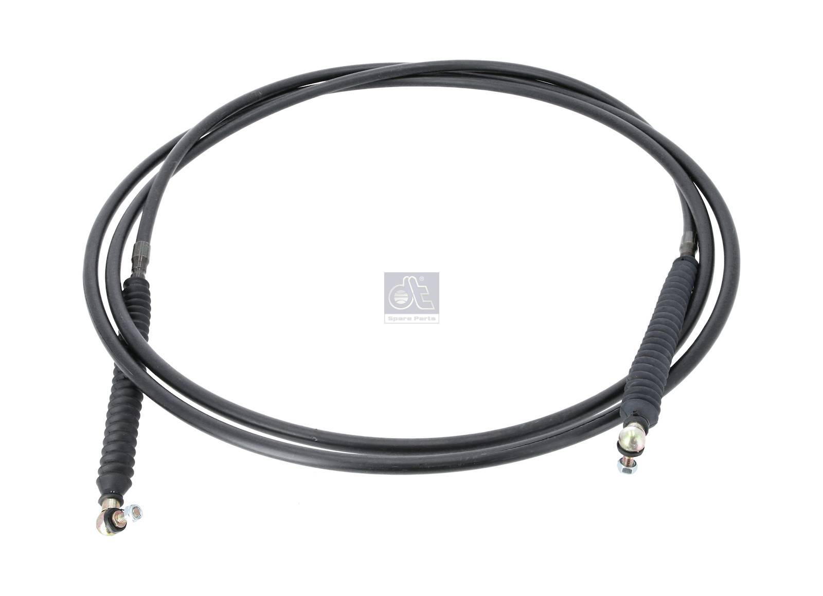 Control cable, gear shift, black replaces Scania 1878160