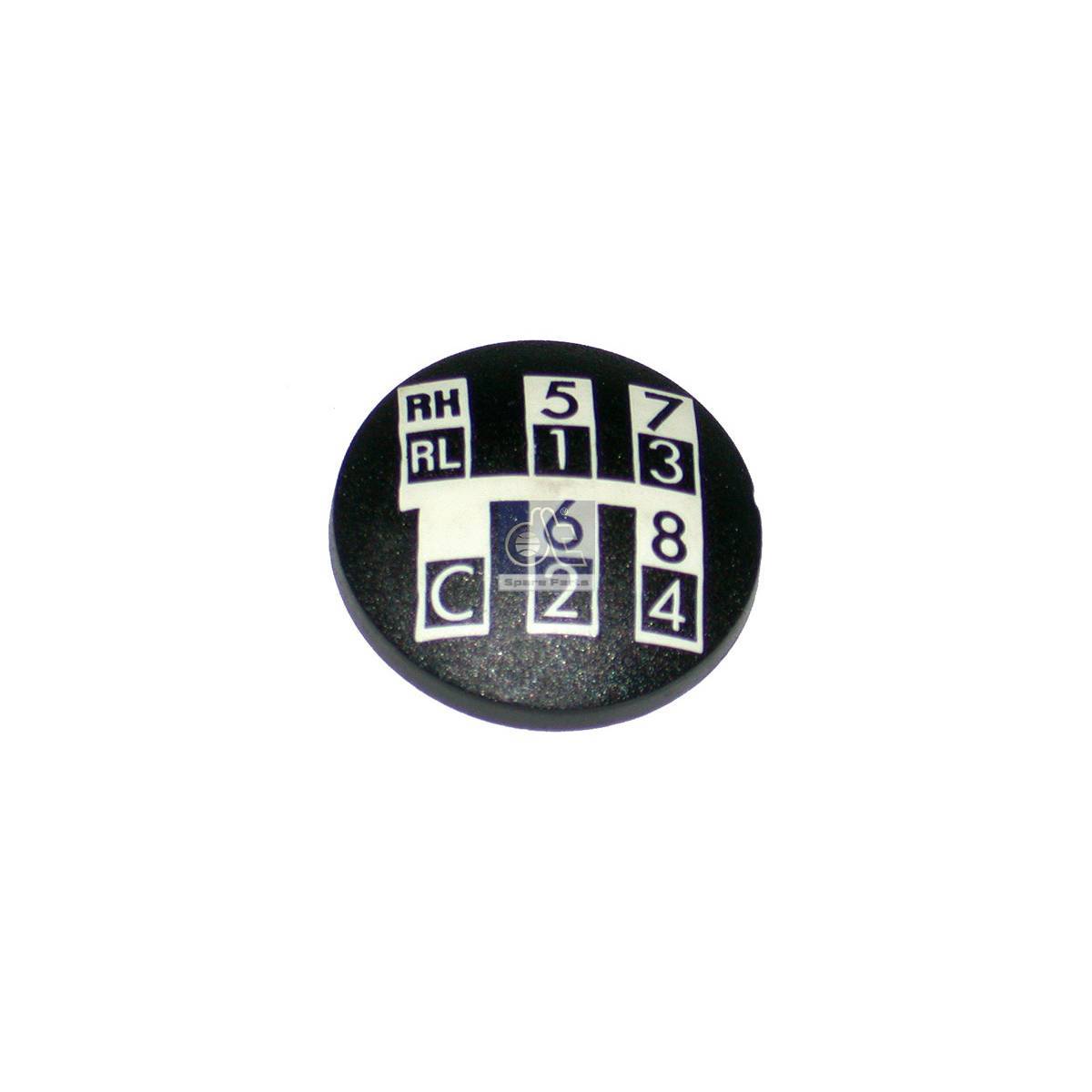 Cover, gear shift knob replaces Scania 1309315